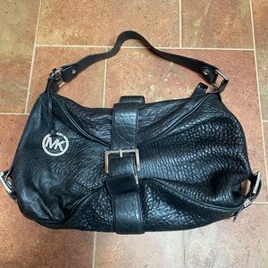 Michael Kors Pebbled Leather Hobo Shoulder Bag